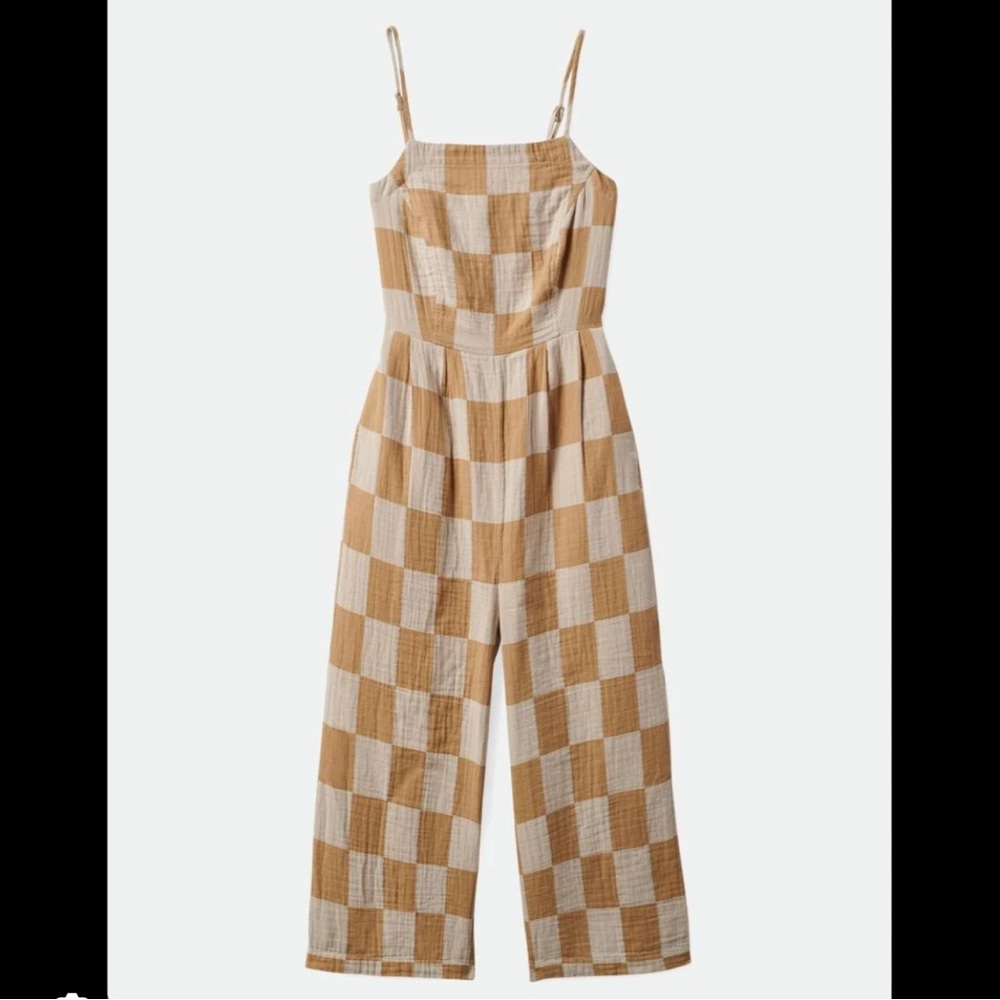 Brixton Mykonos Jumpsuit in Sand